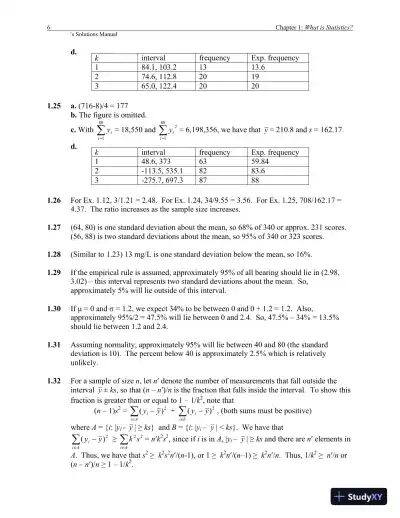 Mathematical Statistics With Applications, 7th Edition Solution Manual - Page 7 preview image
