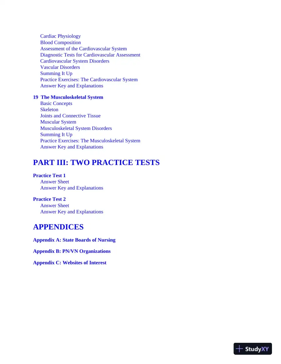 Master The NCLEX-PN (2020), page 12