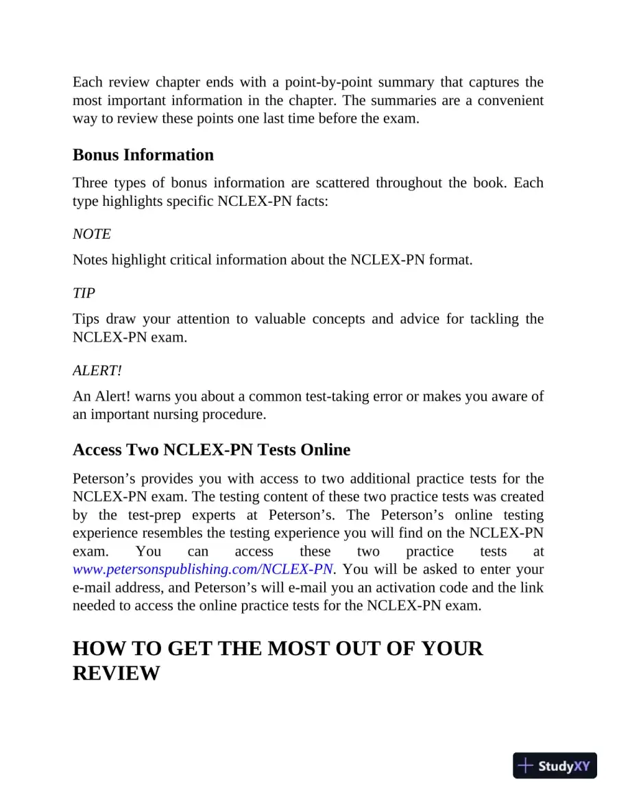 Master The NCLEX-PN (2020), page 15