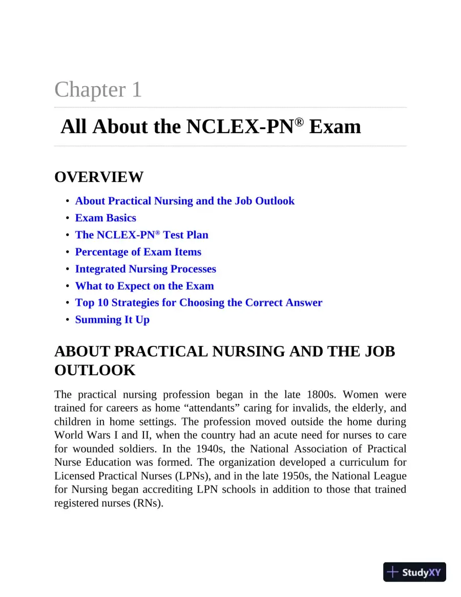 Master The NCLEX-PN (2020), page 20
