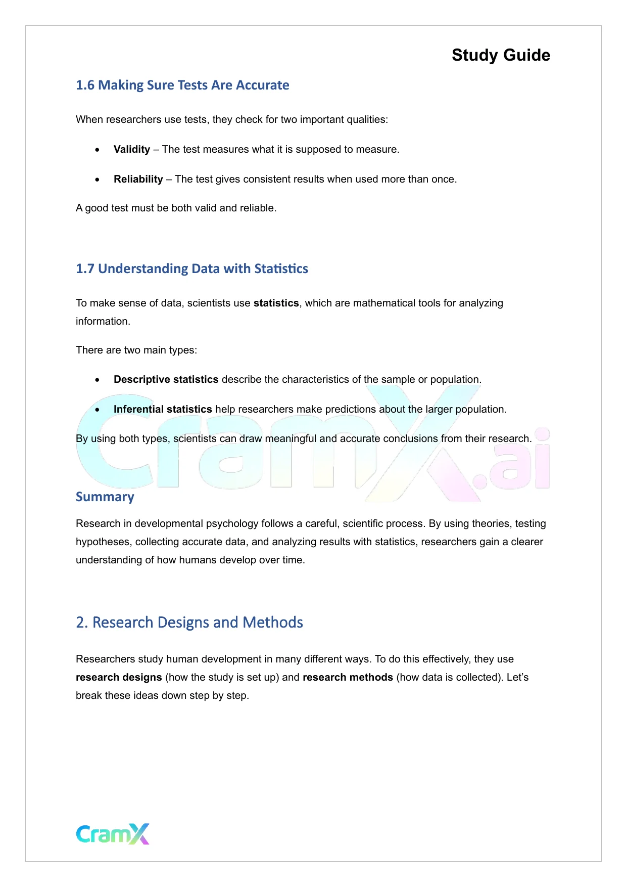 Developmental Psychology - Developmental Psychology Research - Page 3 preview image
