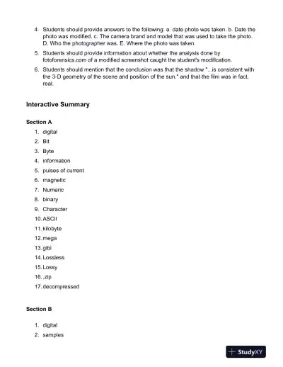 Solution Manual for New Perspectives on Computer Concepts 2018: Comprehensive, 20th Edition - Page 7 preview image