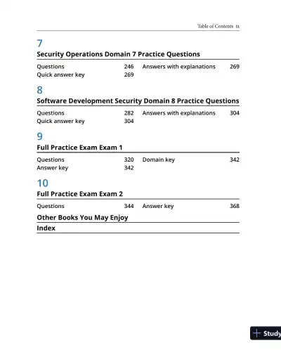 CISSP ISC2 Certification Practice Exams and Tests: All 8 CISSP domains for May 2021 (2021) - Page 11 preview image
