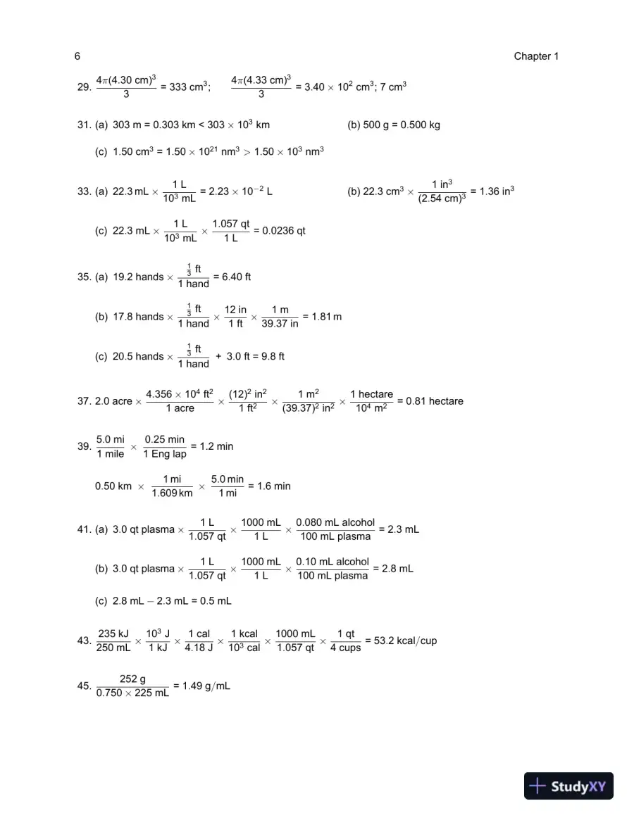 Solution Manual For Chemistry: Principles and Reactions, 8th Edition, page 12