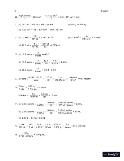 Solution Manual For Chemistry: Principles and Reactions, 8th Edition - Page 12 preview image