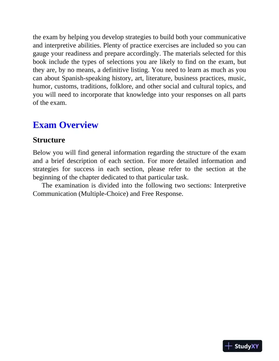AP Spanish Language and Culture Premium, 2024: 5 Practice Tests + Comprehensive Review (2023), page 14