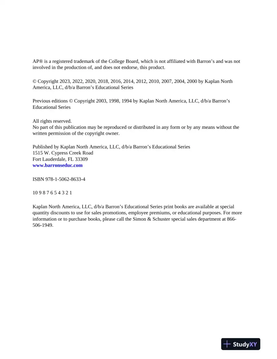 AP Spanish Language and Culture Premium, 2024: 5 Practice Tests + Comprehensive Review (2023), page 5