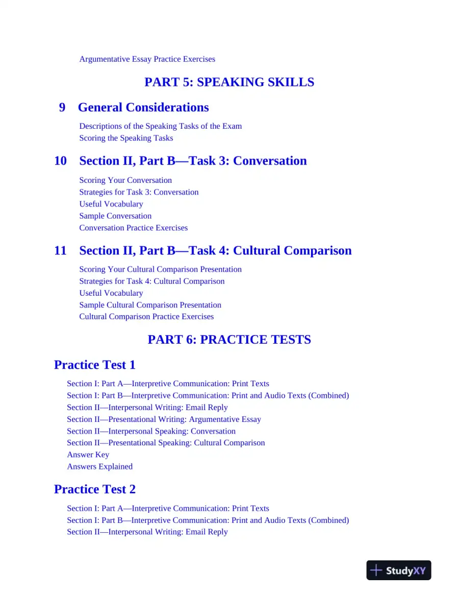 AP Spanish Language and Culture Premium, 2024: 5 Practice Tests + Comprehensive Review (2023), page 8