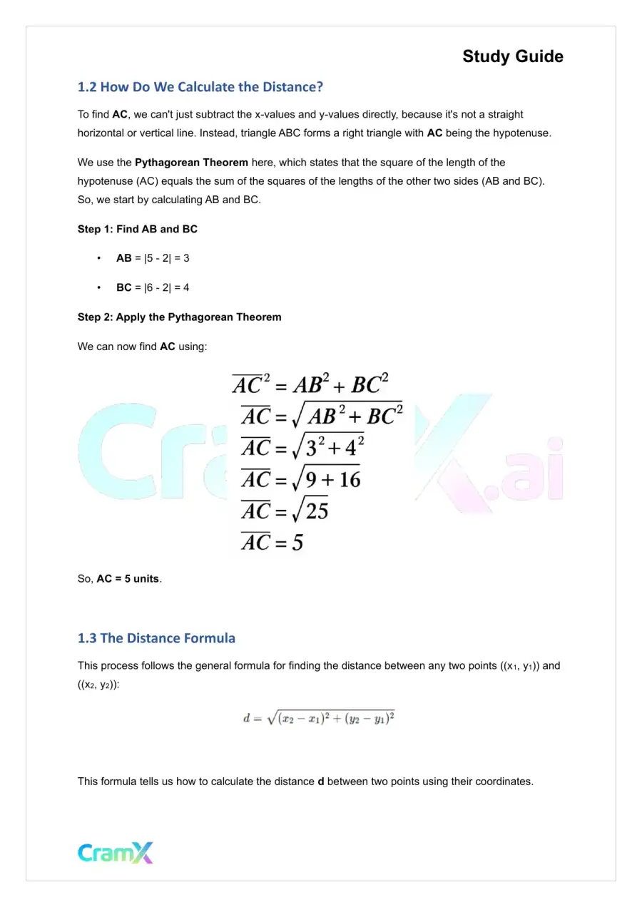 Geometry - Coordinate Geometry, page 2