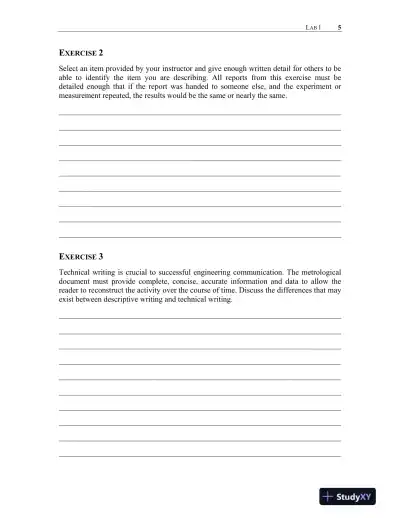Fundamentals Of Dimensional Metrology, 6th Edition Solution Manual - Page 10 preview image