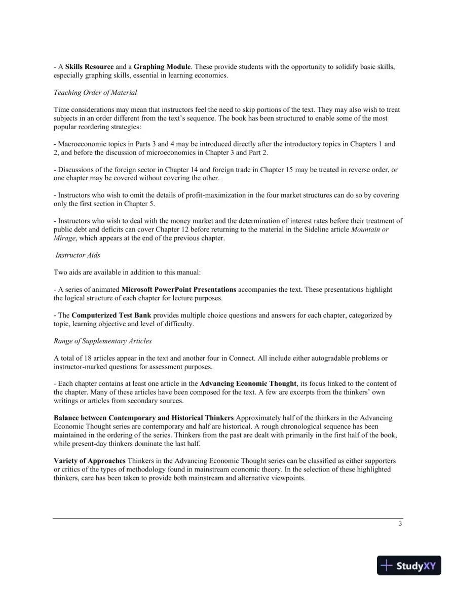Understanding Economics 7th Edition Solution Manual, page 4