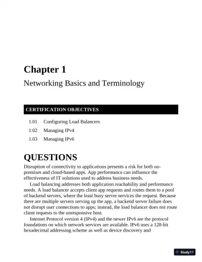 CompTIA Security+ Certification SY0-601 Practice Exams, 4th Edition (2021) - Page 23 preview image