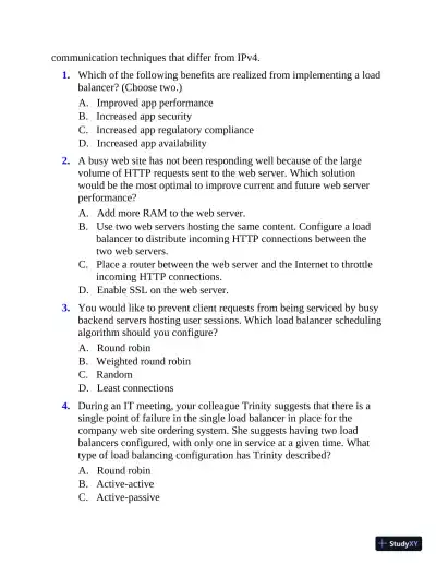 CompTIA Security+ Certification SY0-601 Practice Exams, 4th Edition (2021) - Page 24 preview image