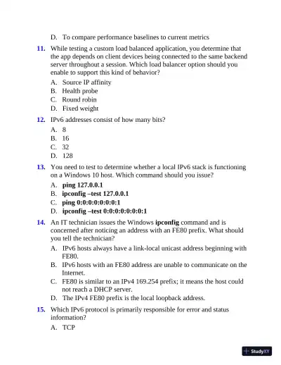 CompTIA Security+ Certification SY0-601 Practice Exams, 4th Edition (2021) - Page 28 preview image