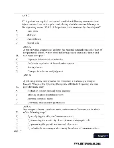 Stahl's Essential Psychopharmacology: Neuroscientific Basis and Practical Applications 4th Edition Test Bank - Page 14 preview image