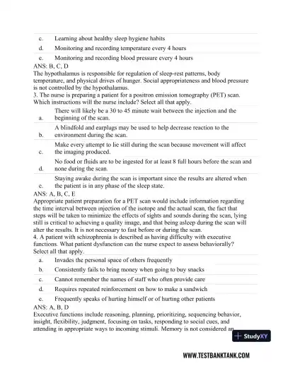 Stahl's Essential Psychopharmacology: Neuroscientific Basis and Practical Applications 4th Edition Test Bank - Page 8 preview image