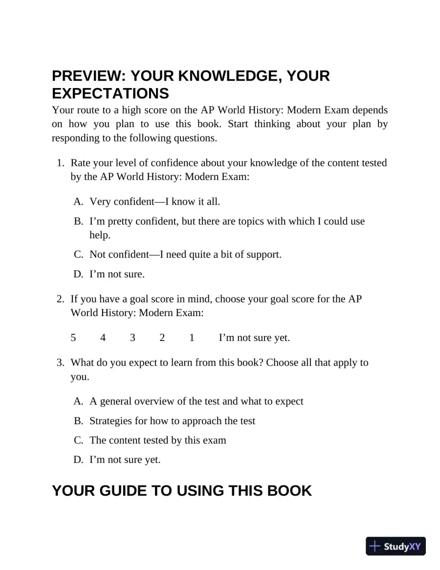 Princeton Review AP World History : 3 Practice Tests + Complete Content Review (2023), page 20