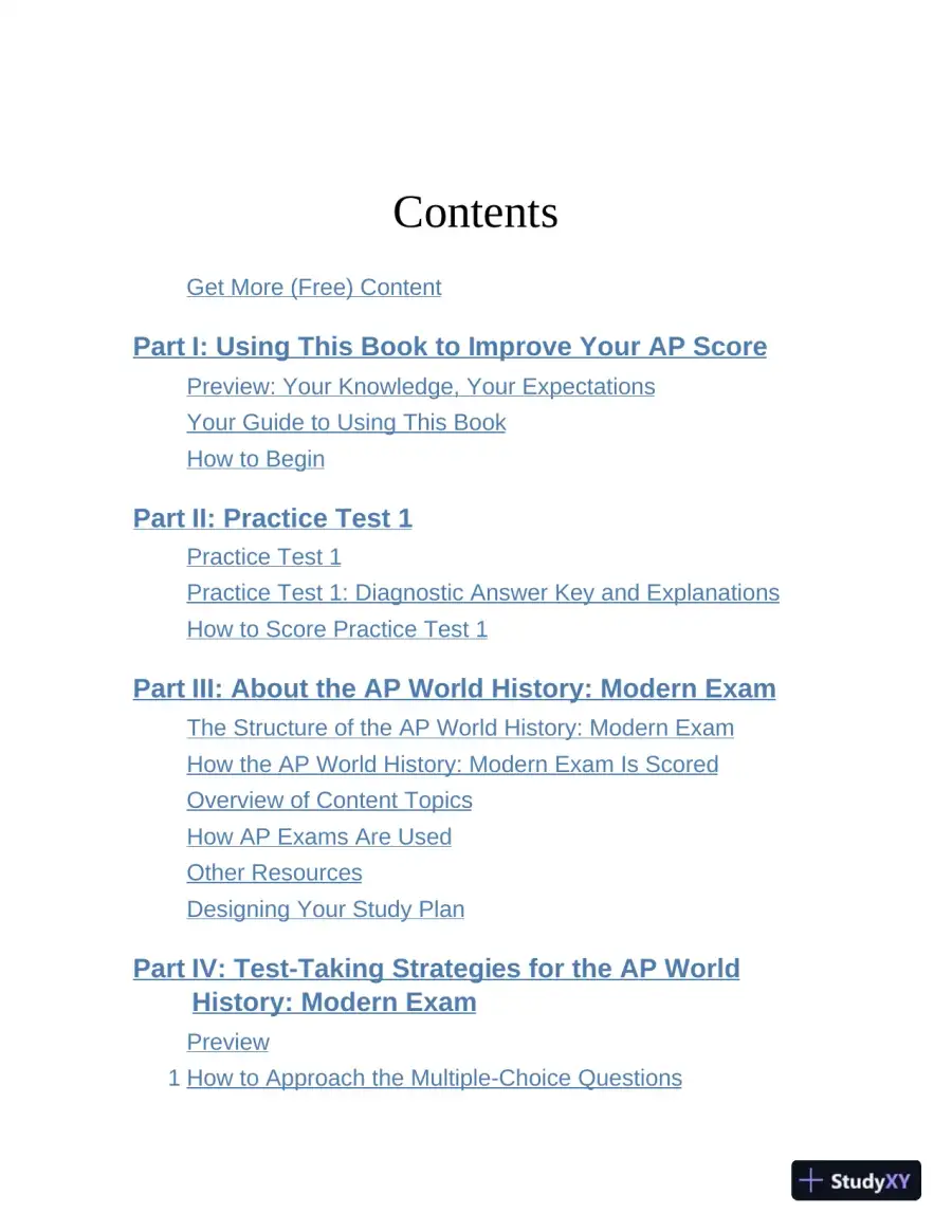 Princeton Review AP World History : 3 Practice Tests + Complete Content Review (2023), page 8