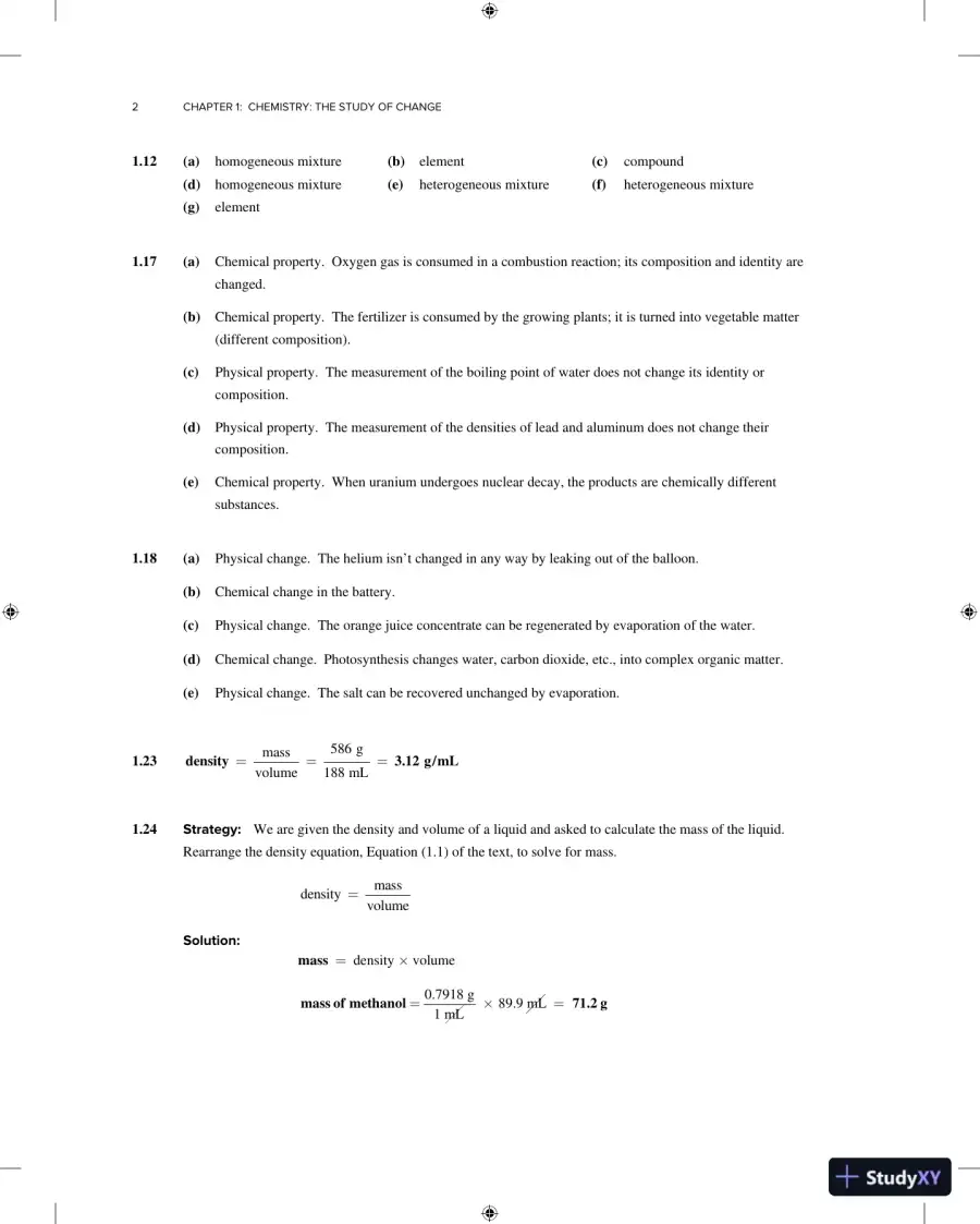 Solution Manual For Chemistry, 13th Edition, page 3