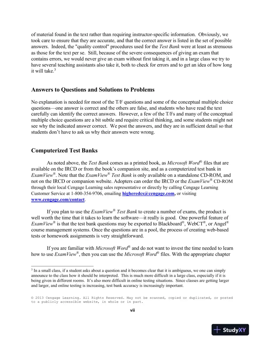 Test Bank For Intermediate Financial Management, 11th Edition, page 6