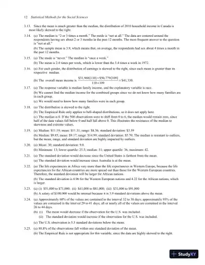Solution Manual for Statistical Methods for the Social Sciences, 5th Edition - Page 15 preview image