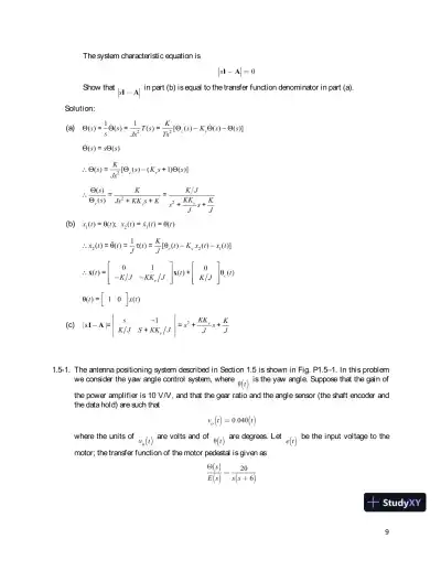 Solution Manual for Digital Control System Analysis Design, 4th Edition - Page 10 preview image
