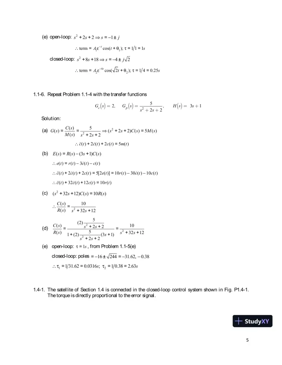 Solution Manual for Digital Control System Analysis Design, 4th Edition, page 6