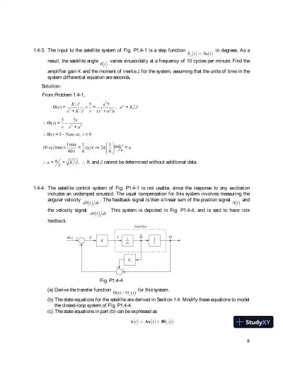 Solution Manual for Digital Control System Analysis Design, 4th Edition - Page 9 preview image