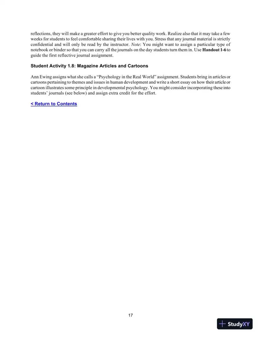 Class Notes for Development Across the Life Span, 8th Edition, page 19