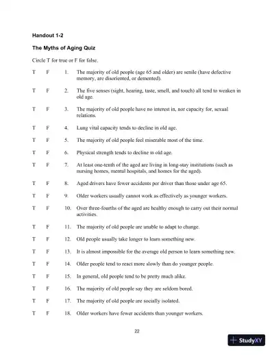 Class Notes for Development Across the Life Span, 8th Edition - Page 24 preview image