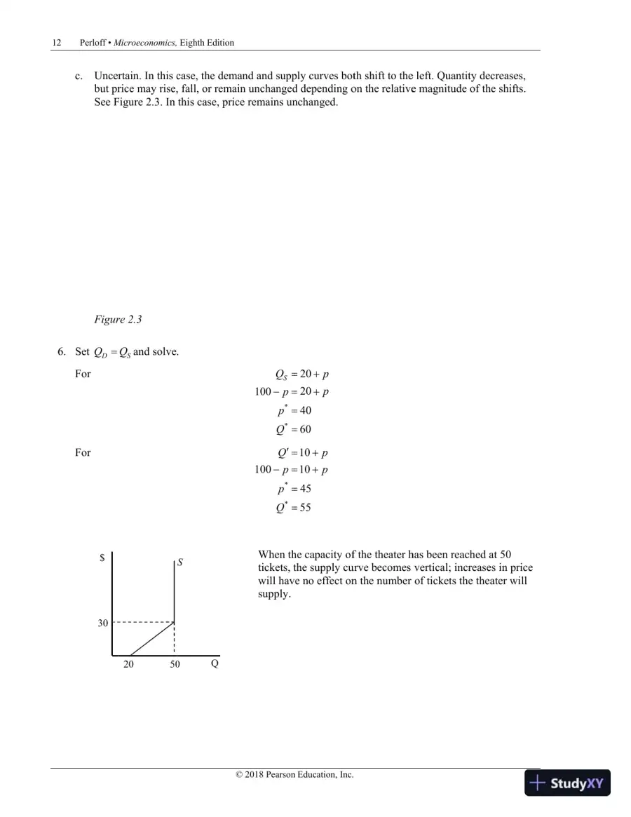 Solution Manual for Microeconomics, 8th Edition, page 15