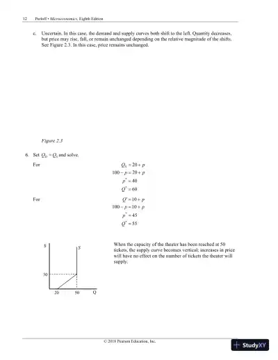 Solution Manual for Microeconomics, 8th Edition - Page 15 preview image