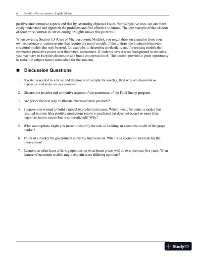 Solution Manual for Microeconomics, 8th Edition - Page 7 preview image