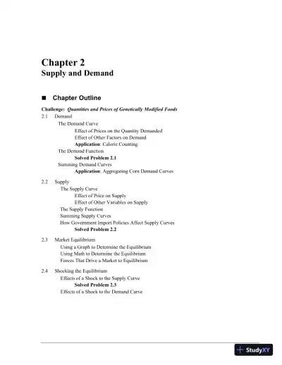 Solution Manual for Microeconomics, 8th Edition - Page 8 preview image