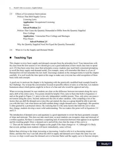 Solution Manual for Microeconomics, 8th Edition - Page 9 preview image