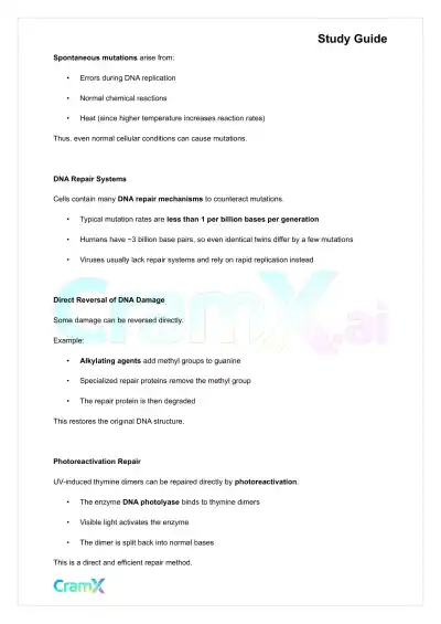 Biochemistry-II - DNA Structure, Replication, and Repair - Page 5 preview image
