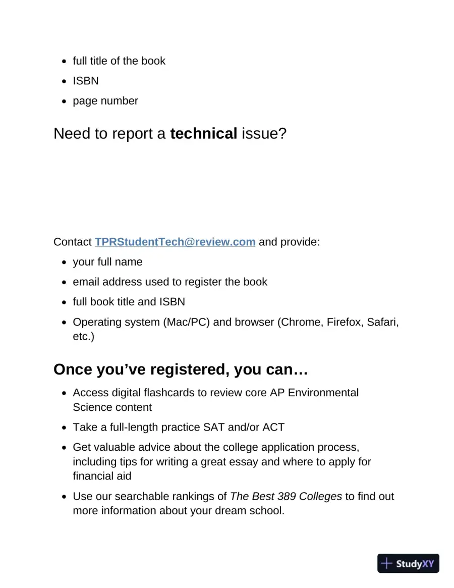 Princeton Review AP Environmental Science Prep, 1 : 3 Practice Tests + Complete Content Review (2023), page 13