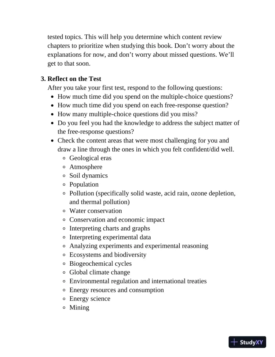 Princeton Review AP Environmental Science Prep, 1 : 3 Practice Tests + Complete Content Review (2023), page 21