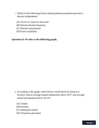 Princeton Review AP Environmental Science Prep, 1 : 3 Practice Tests + Complete Content Review (2023) - Page 31 preview image