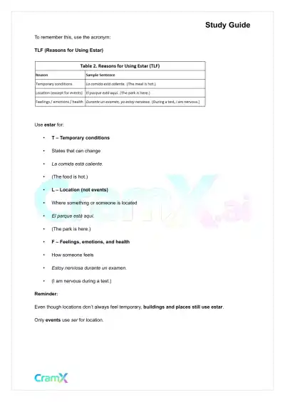 Spanish I - Irregular Verbs in the Present Tense - Page 8 preview image