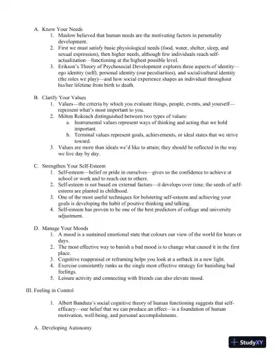 An Invitation To Health, Third Canadian Edition Lecture Notes - Page 31 preview image