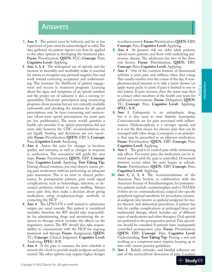 Prioritization, Delegation, and Assignment: Practice Exercises for the NCLEX-RN® Examination (2021), page 30