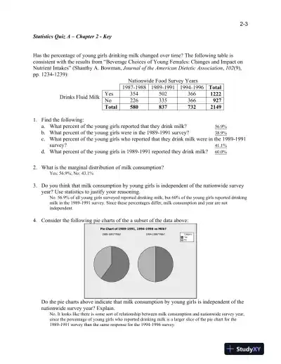 Test Bank for Intro Stats, 4th Edition - Page 16 preview image