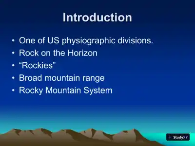 Rocky Mountain System - Page 3 preview image