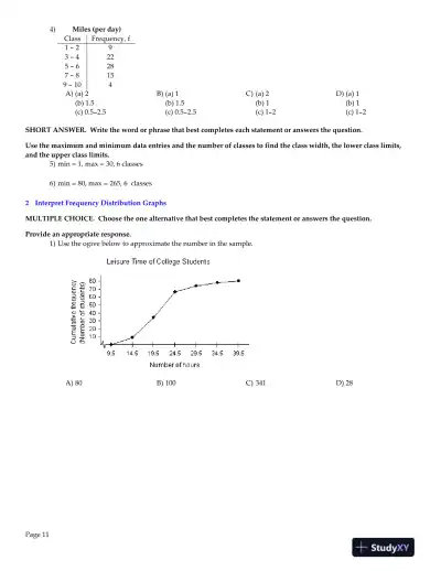 Elementary Statistics: Picturing the World, 6th Edition Test Bank - Page 12 preview image