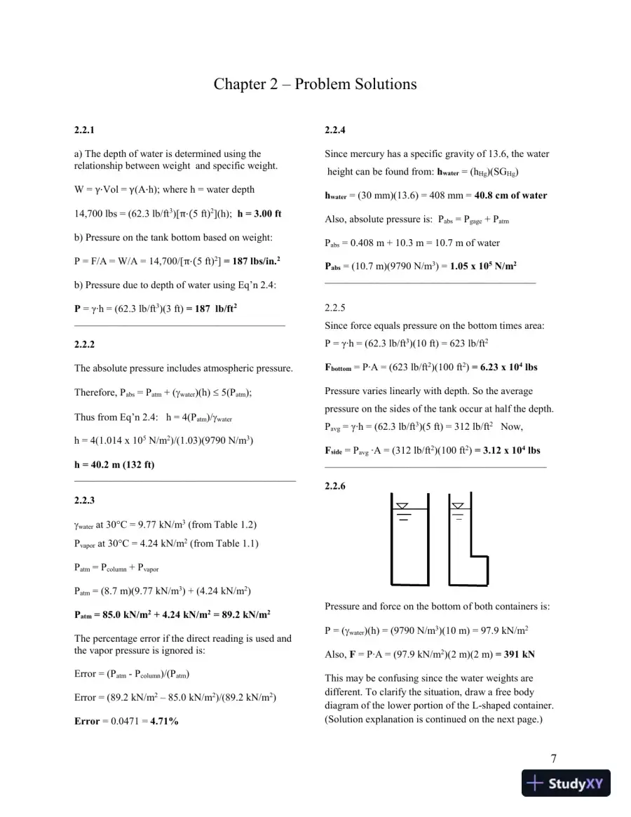 Solution Manual for Fundamentals of Hydraulic Engineering Systems, 5th Edition, page 10