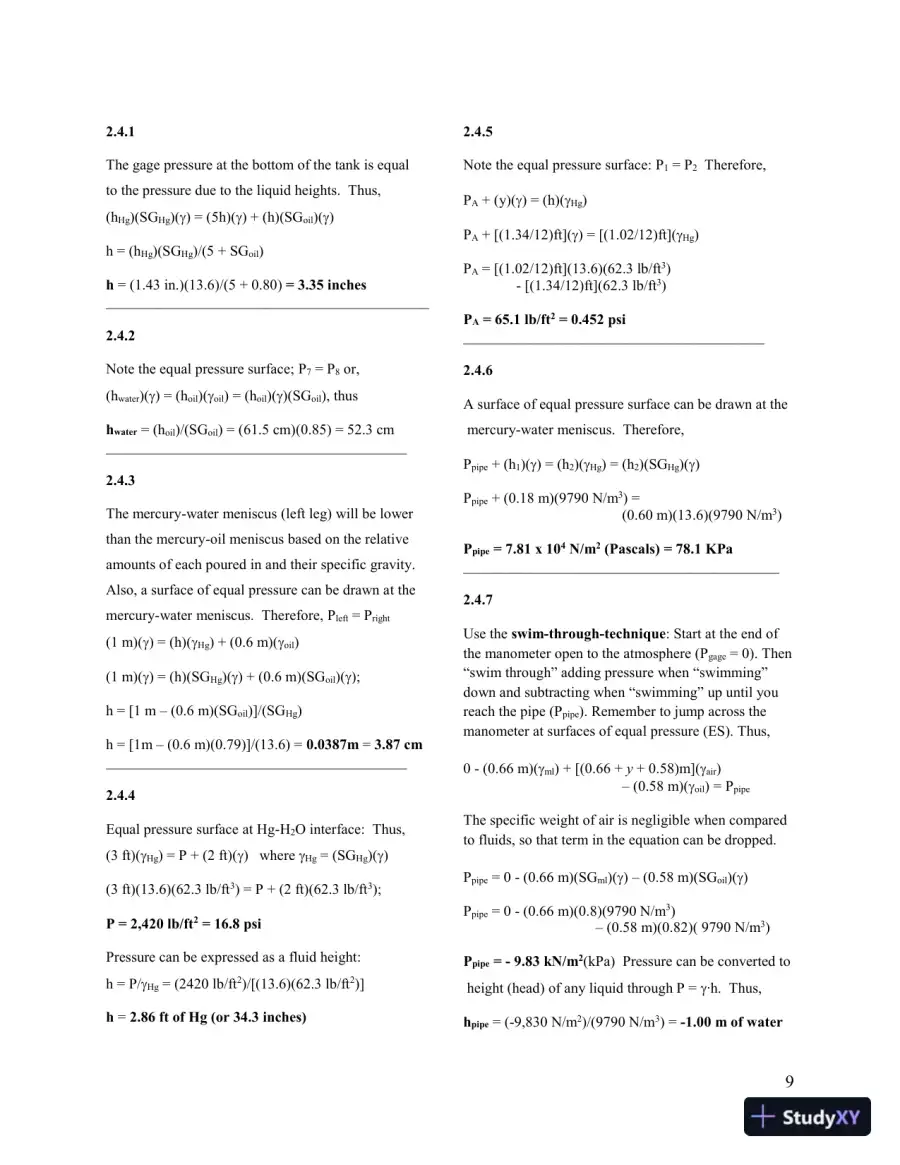 Solution Manual for Fundamentals of Hydraulic Engineering Systems, 5th Edition, page 12
