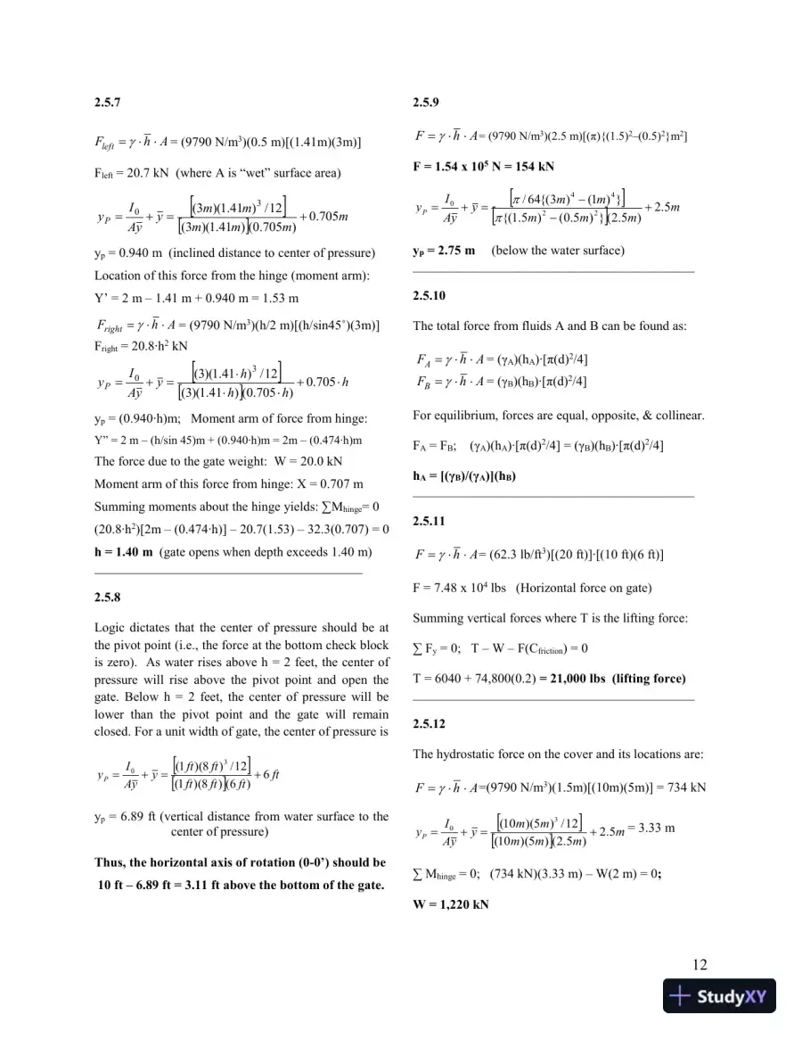Solution Manual for Fundamentals of Hydraulic Engineering Systems, 5th Edition, page 15