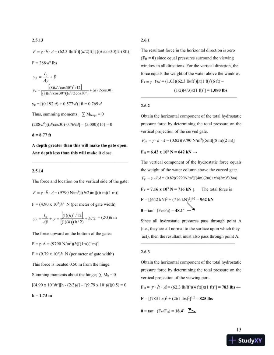 Solution Manual for Fundamentals of Hydraulic Engineering Systems, 5th Edition, page 16