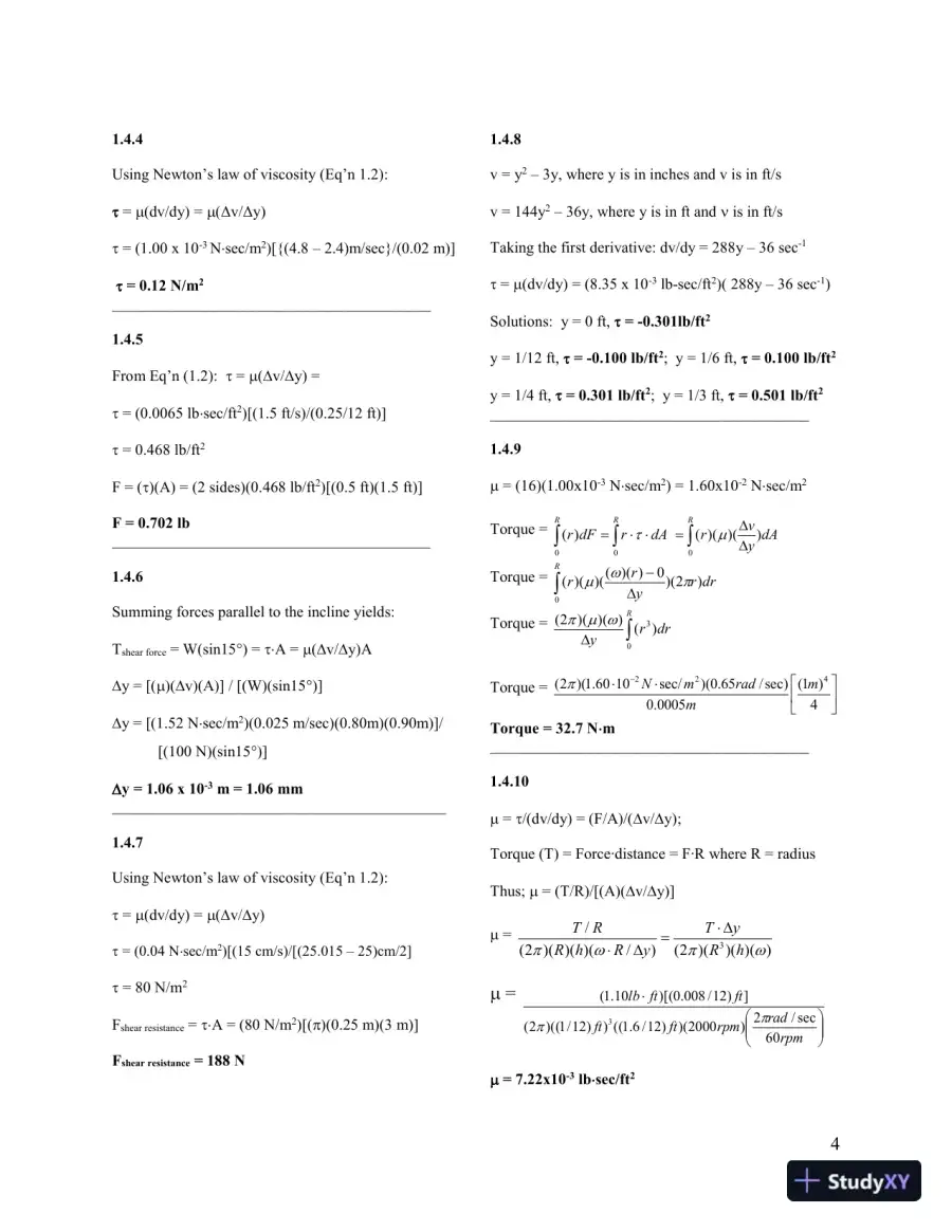 Solution Manual for Fundamentals of Hydraulic Engineering Systems, 5th Edition, page 7